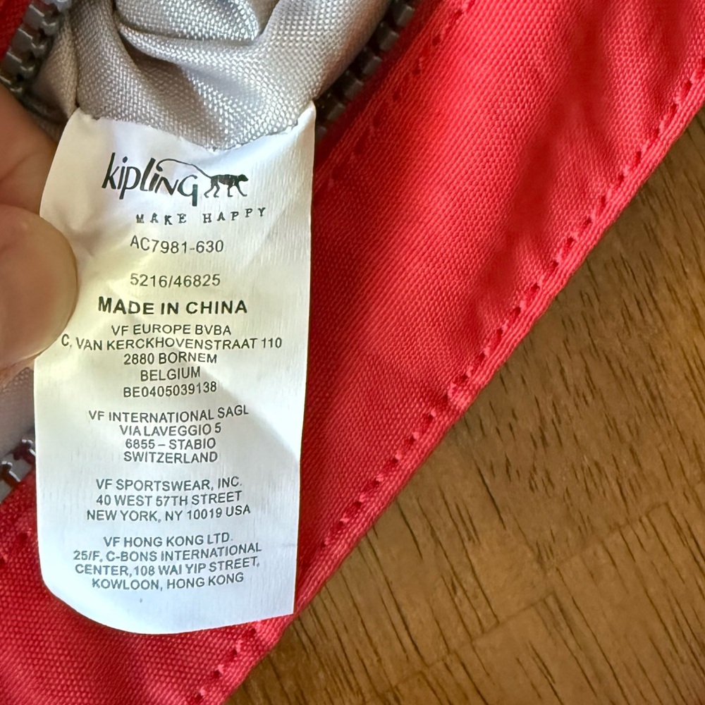 Kipling red Crossbody Bag Gracie monkey - Picture 9 of 9